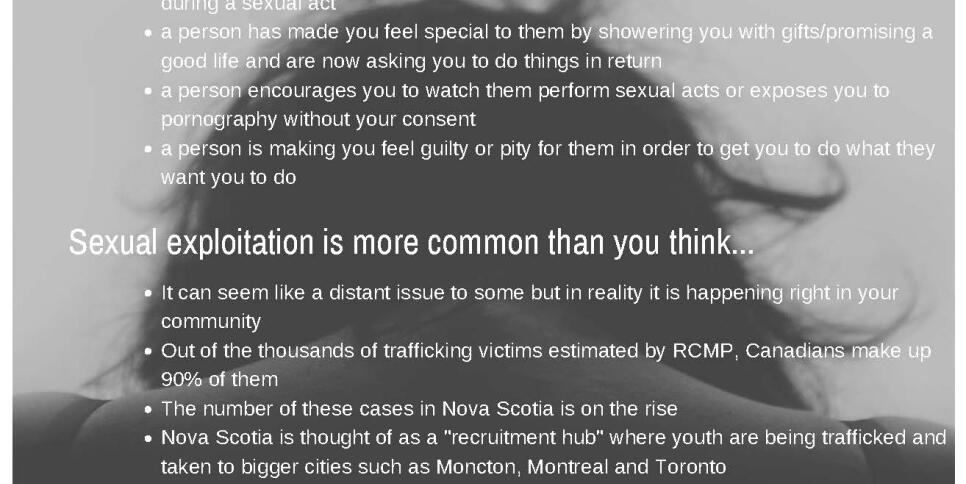 Are you being sexually exploited Page 1