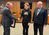 Track Athlete honoured2