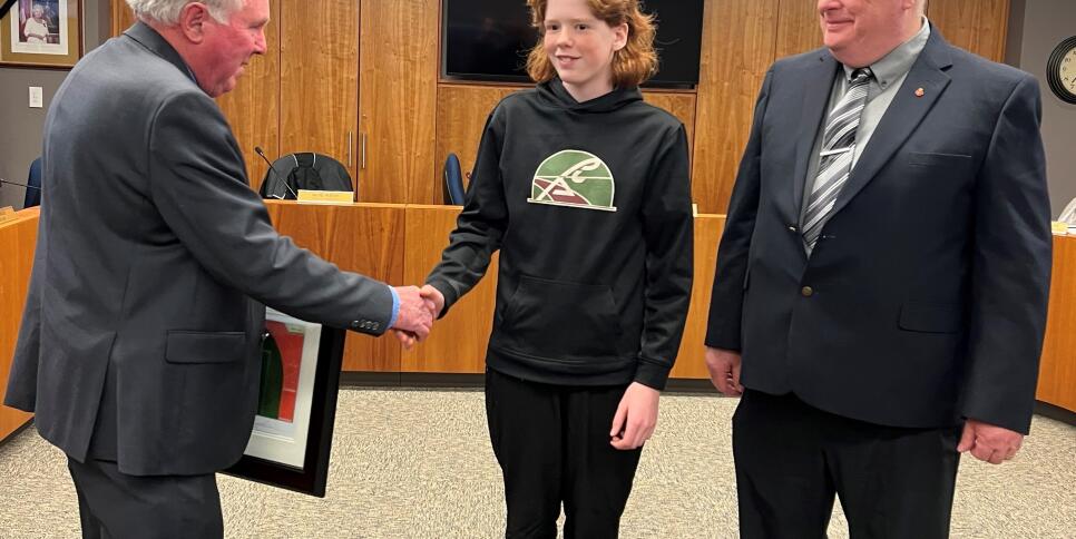 Track Athlete honoured2