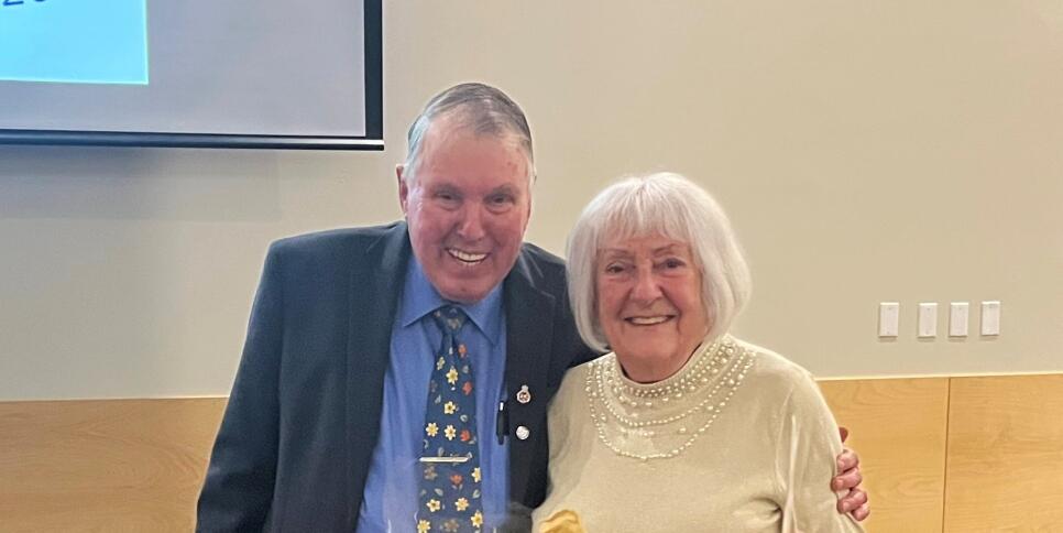 Volunteer of the Year Ruth Thompson