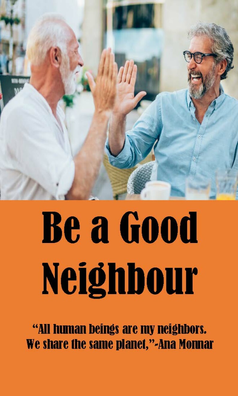 be a good neighbor
