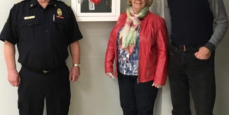 plymouth AED machine